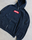 Supreme Maison Margiela Box Logo Zip Up Hoodie