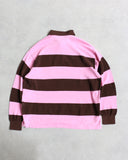 BAPE Jacquard Multilogo Stripe L/S Rugby Shirt