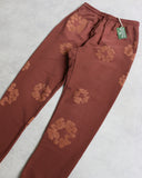 Denim Tears Tonal Cotton Wreath Sweatpants