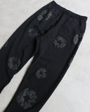 Denim Tears Tonal Cotton Wreath Sweatpants