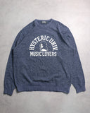 Hysteric Glamour Collegiate "Music Lovers" Crewneck
