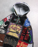 Supreme Number (N)ine Patchwork Zip Up Hoodie