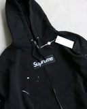 Supreme Maison Margiela Box Logo Zip Up Hoodie