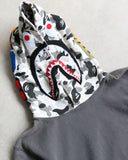 BAPE Winter Camo Shark Pullover Hoodie