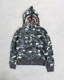 BAPE Glow In The Dark Camo Zip Up Hoodie