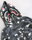 BAPE Glow In The Dark Camo Zip Up Hoodie