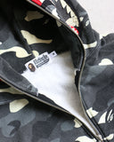BAPE Glow In The Dark Camo Zip Up Hoodie