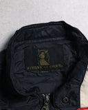 Hysteric Glamour "The Sounds Of Today And Yesterday" Striped Racing Zip Up Jacket