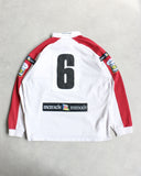 Supreme Crest Stripe L/S Rugby Shirt