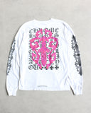 Chrome Hearts Eye Chart Dagger L/S Tee