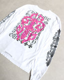 Chrome Hearts Eye Chart Dagger L/S Tee