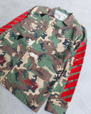 OFF WHITE 2017 Quilted Camo Trench Jacket
