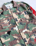 OFF WHITE 2017 Quilted Camo Trench Jacket