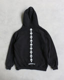 Chrome Hearts Cross Spine Zip Up Hoodie