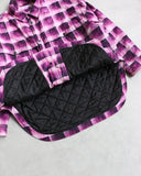 Acne Studios Padded Plaid Flannel Jacket