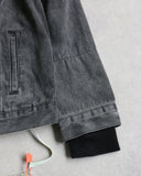 OFF WHITE Painting Arrow Denim Trucker Jacket