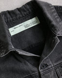 OFF WHITE Painting Arrow Denim Trucker Jacket