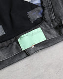 OFF WHITE Painting Arrow Denim Trucker Jacket