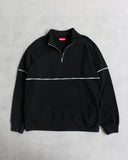 Supreme Panelled Quarter Zip Sweatshirt