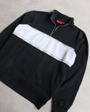 Supreme Two Toned Quarter Zip Sweatshirt