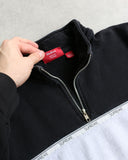 Supreme Two Toned Quarter Zip Sweatshirt