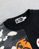 BAPE Tiger Shark Split Camo Crewneck