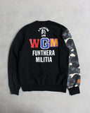 BAPE Tiger Shark Split Camo Crewneck