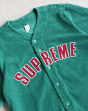 Supreme 2014 Cordoruy Arc Logo Baseball Jersey