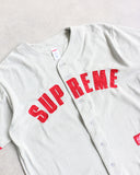 Supreme Ultrasuede Mesh Arc Logo Baseball Jersey
