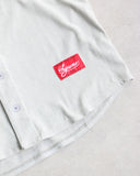 Supreme Ultrasuede Mesh Arc Logo Baseball Jersey