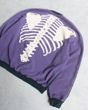 Kapital 2 Tone Skeleton Bone Crewneck