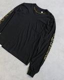 Chrome Hearts SS26 Olive Script Neck Logo L/S Tee