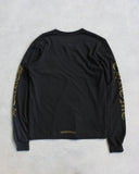 Chrome Hearts SS26 Olive Script Neck Logo L/S Tee