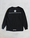 Chrome Hearts Vintage Star Neck Logo L/S Tee