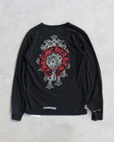 Chrome Hearts Cemetery Horseshoe L/S Tee
