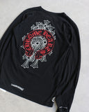 Chrome Hearts Cemetery Horseshoe L/S Tee