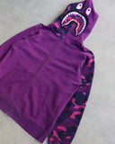 BAPE Shark Zip Up Hoodie