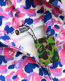 BAPE Guangzhou Exclusive Camo Zip Up Shark Hoodie