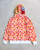BAPE Chongqing Exclusive Camo Zip Up Shark Hoodie