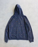 BAPE 2001 Star Monogram Zip Up Hoodie