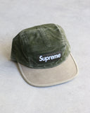 Supreme Two Tone Mole Skin Box Logo Camp Cap
