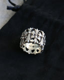 Chrome Hearts .925 Silver Cemetery Ring