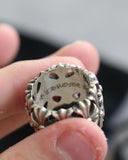 Chrome Hearts .925 Silver Cemetery Ring