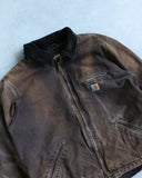 Vintage Carhartt Flannel Lined Detroit Jacket