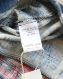 Needles Rebuild Patchwork Flannel Shirt