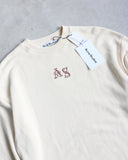 Acne Studios Floral Logo Crewneck