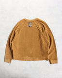 Acne Studios Plaid Logo Neck Tag Crewneck