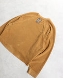 Acne Studios Plaid Logo Neck Tag Crewneck