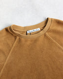 Acne Studios Plaid Logo Neck Tag Crewneck