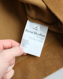 Acne Studios Plaid Logo Neck Tag Crewneck